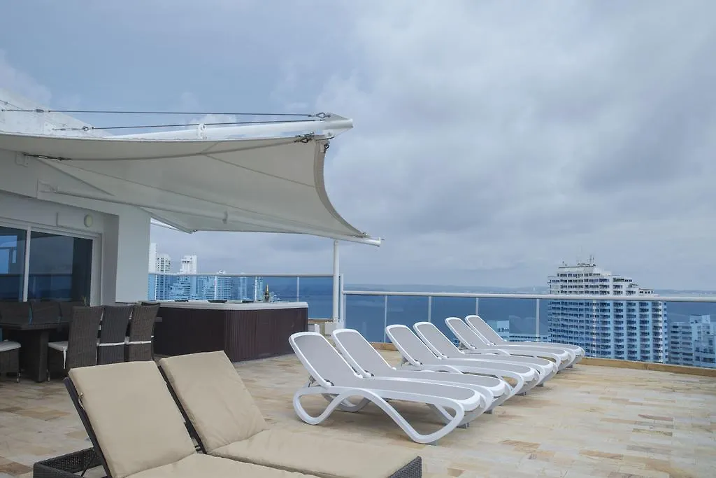 Ocean View Spacious Penthouses With Big Terraces And Over 318 Square Meters Cartagena 0*,  Kolumbie